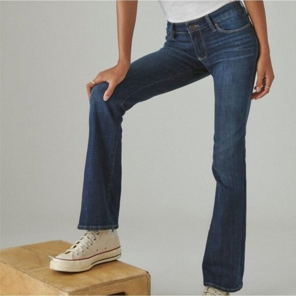 Lucky Brand Mid Rise Sweet Boot Boot Cut Jeans Size 14 - Picture 9 of 13